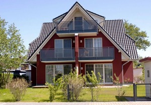 Exclusive vacation apartment in an absolutely quiet location with a view of the Bodden! -