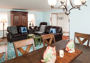 Explore Seaside from this beautiful 3-bedroom home just moments to the sand!