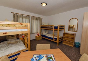 Familienzimmer mit Gemeinschaftsbad für 4 Personen auf Rügen