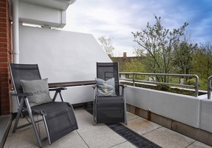 "Fantastic vacation apartment with sea view and wellness in Wyk"