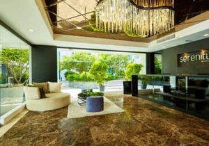 Featuring an outdoor pool