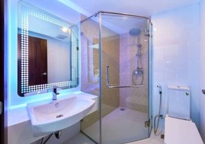 Featuring an outdoor pool