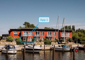 Ferienwohnung Direkt an der Marina - App. 1