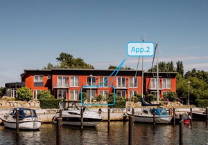 Ferienwohnung Direkt an der Marina - App. 2