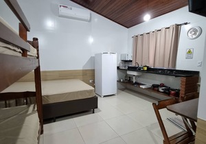 Flat n3 com Cozinha e Banheiro na Barra do Una em São Sebastião