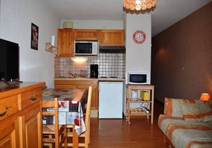 Floor -2, view ski slopes, balcony, parking, tv, 27m², Le Grand Bornand