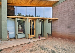 Geometric Glorieta Studio on 11 Picturesque Acres!
