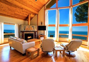 Gorgeous Oceanview, by OceanviewHotTubs Oceanfront! Shelter Cove, CA Tesla EV Station