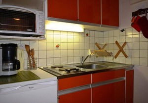 Ground floor, view mountain, terrace, parking, tv, ski locker, 23m², Le Grand Bornand
