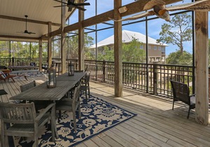 Gulf Front with Historical Southern Charm, Best Screen Porch on the Beach