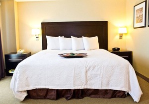 Hampton Inn & Suites Boston Crosstown Center 1 King Bed Studio Suite