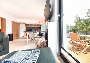 Haus Sonnenlauf apartment south - with sauna and fireplace