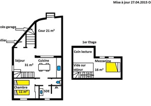 Holiday home, shower or bath, toilet, 2 bed rooms