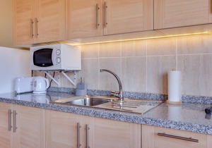 Holiday Apartment "Casa Quemahierro 1" with Sea View, Pool & Garden