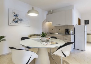 Holiday apartment mit Balkon und Meerblick