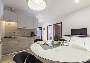 Holiday apartment mit Balkon und Meerblick