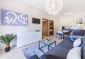 Holiday apartment mit Terrasse und Meerblick