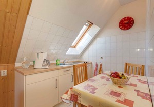 Holiday apartment with large garden and campfire place