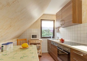 Holiday apartment with large garden and campfire place