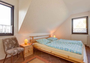 Holiday apartment with large garden and campfire place