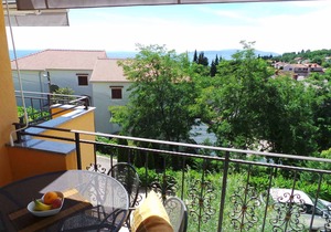 Holiday apartment with sea view