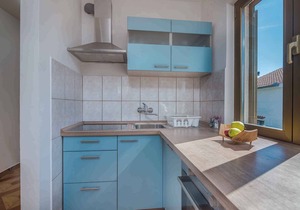 Holiday apartment with balcony and air conditioning