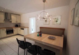 Holiday apartment with underfloor heating, fireplace and terrace