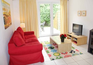 Holiday apartment with underfloor heating, fireplace and terrace