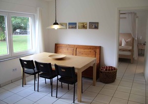 Holiday apartment with underfloor heating, fireplace and terrace