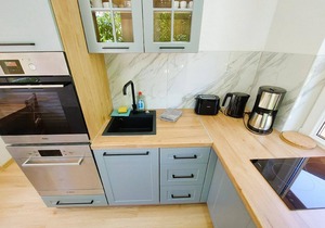 Holiday flat with own parking space