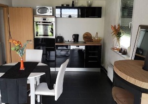 Holiday home in Altwarp with botanical garden