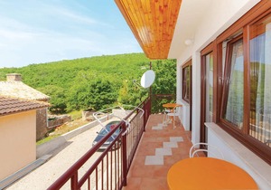 In the small village of Povile near the town is located this vacation home in a quiet location.