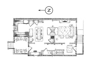 Jingle Bells Square House-Historic District-Working Fireplaces-Screened Porch