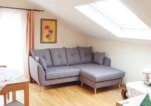 Junior-Suite Nr. 2.2, 1 Wohnzimmer, 1 Schlafzimmer, Balkon