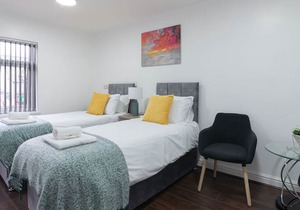 K Suites - Modern Central 2 bed Flat w/Free WIFI