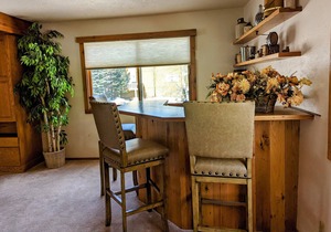 Large and spacious 2 bedroom residence. This is the best location in Ketchum!