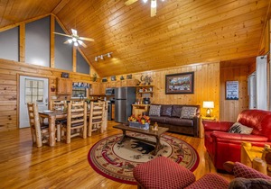 Log Cabin-Great view-Hot Tub-Enjoy Dollywood Fireworks from the deck-Resort Pool