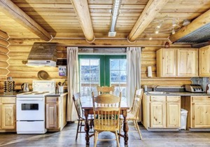 Log Cabin with Amazing Mountain & Lake Views (Pet Friendly)