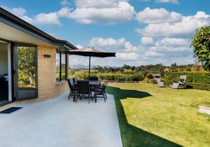 Lovely spacious home with rural views