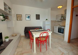 Lunch with a breathtaking view! Beachfront apartment in the center of Lido di Pomposa