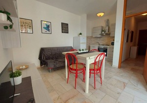 Lunch with a breathtaking view! Beachfront apartment in the center of Lido di Pomposa