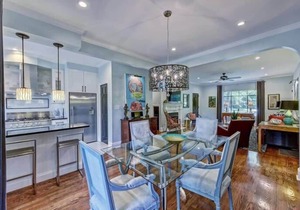 Luxe Myers Park 2BR King Condo | Porch | Private