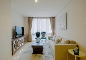 Luxurious 2BR at The Masterpiece Condominium Epicentrum Apartment By Travelio