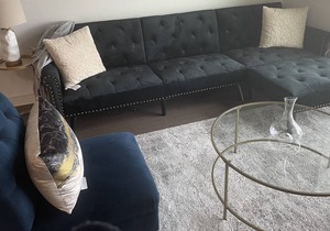 Luxury 1br HIGHRISE w/ a balcony & uptown view