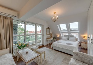Luxury and Sunny Studio with a view in TOP Centre