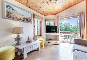 Luxury and contemporary styled lodge.