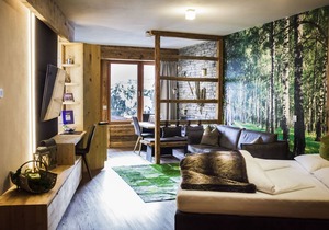 Luxury Apartment Lodge with Terrace, Mountain View and Spa Access