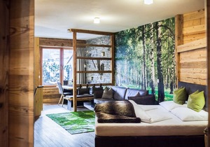 Luxury Apartment Lodge with Terrace, Mountain View and Spa Access