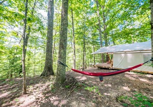 Luxury Glamping, private, romantic, cozy, heated - tent 1