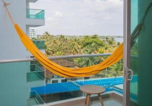 Magico Apartamento Frente al Mar 3 Habitaciones AR42